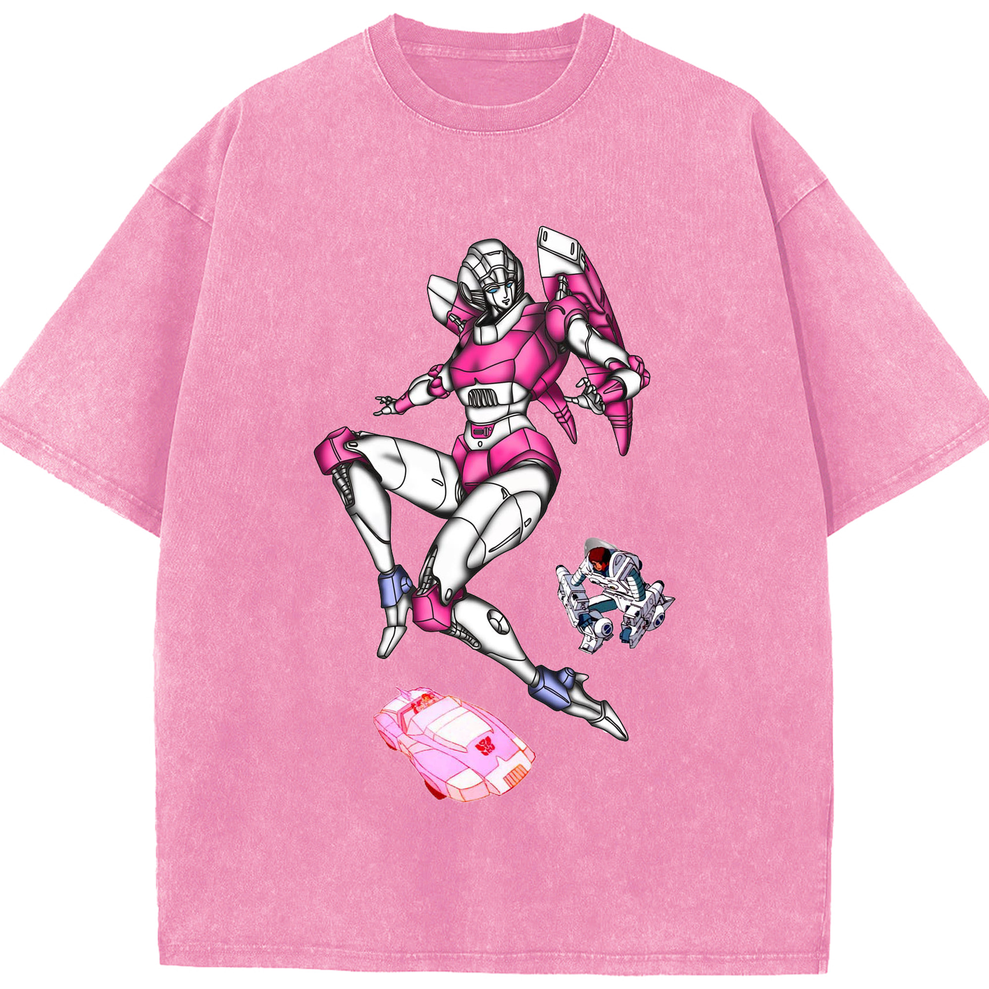 （画像用）  綿100% ヴィンテージ風 半袖Tシャツ（フロントプリント）